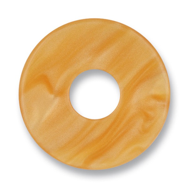 Ring Ding - Scheibe für Ringe - Aquarell acryl 22mm gold