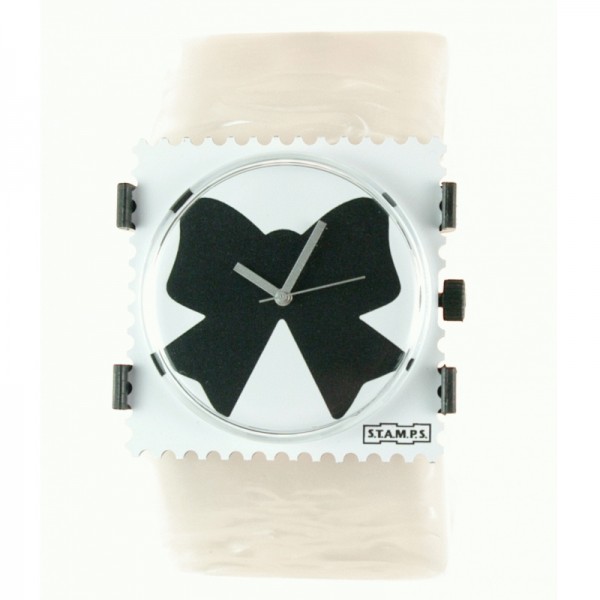 S.T.A.M.P.S. - Armband Belta Pearl White - ohne Uhr - Stamps