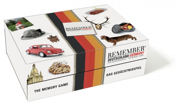 Remember - Memo-Spiel - Gedächtnisspiel in Magnetbox - Deutschland