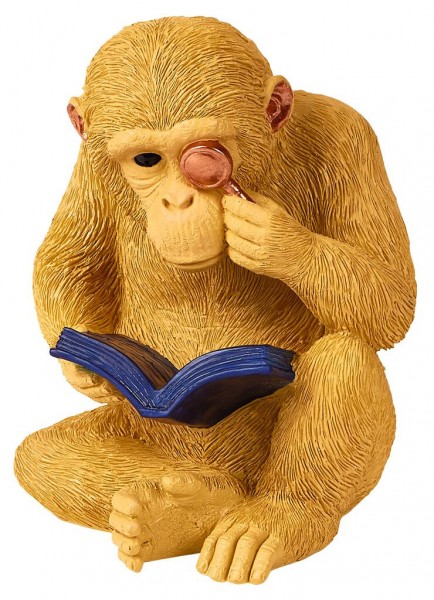 Moses Verlag - libri_x Buchstütze Bücherstütze - Affe
