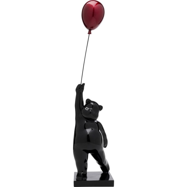 Kare Design - Deko-Figur Bär mit Luftballon Statue - Ballon Bear