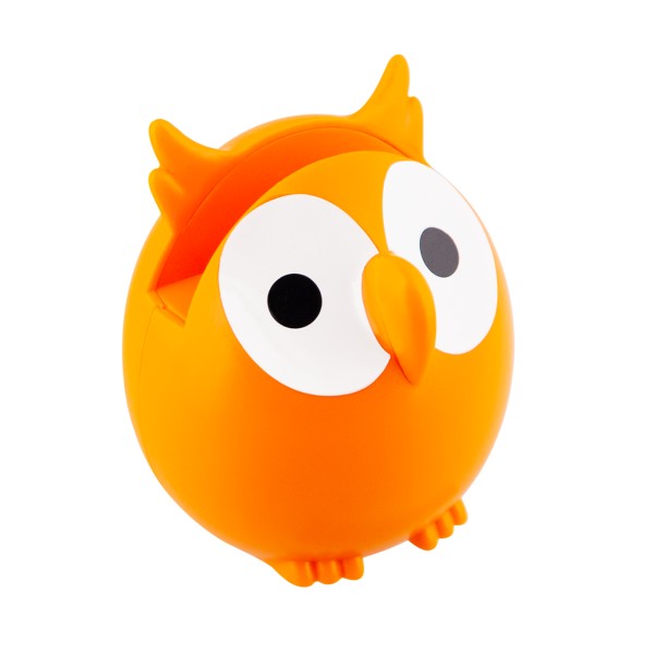 Pylones - Brillenhalter Eule - Owl - Brillen-Ablage - orange
