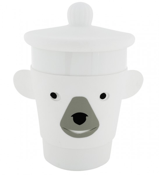 Pylones - Becher mit Abdeckung Tasse - Trophy Mug - Bär