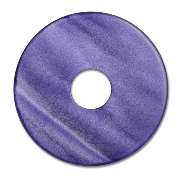 Ring Ding - Scheibe für Ringe - Aquarell acryl 28mm lila