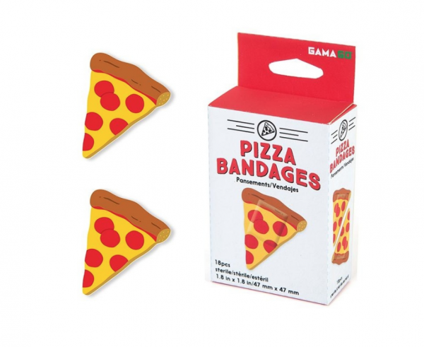 Pflaster Set - Pizza-Stücke - Pizza Bandages - 18 Stück