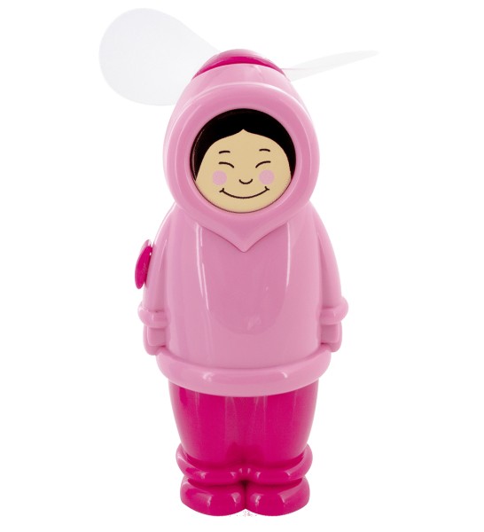 Pylones - Handventilator Taschenventilator - Eskimo - Girl pink