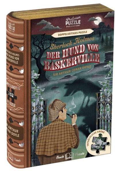 Moses Verlag - Sherlock Holmes Puzzle - Der Hund von Baskerville - 252 Teile